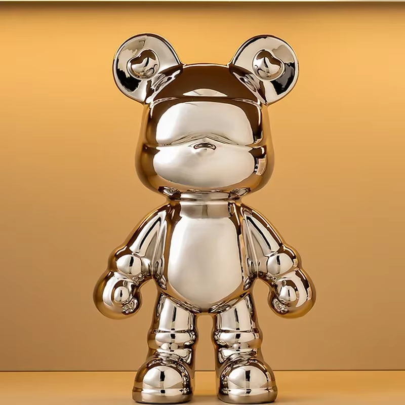 Beary Funny Coin Cubbie: The Ultimate Touchdown Sculpture for Your Wallet’s Safety!