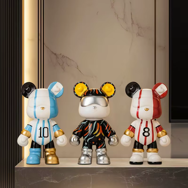 Beary Funny Coin Cubbie: The Ultimate Touchdown Sculpture for Your Wallet’s Safety!